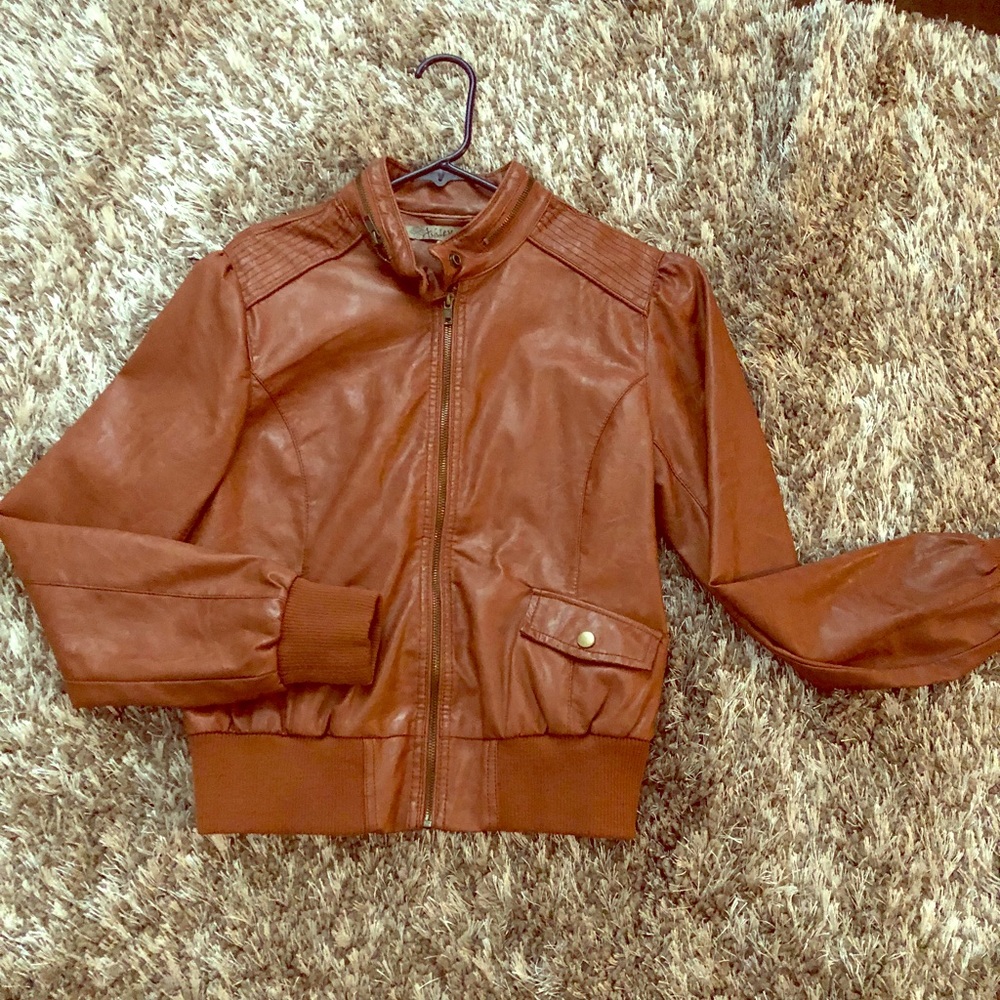 Faux leather Jacket